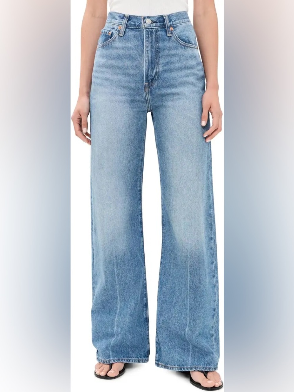 Wide Leg Ribcage Jeans in Light Blue - Levi’s